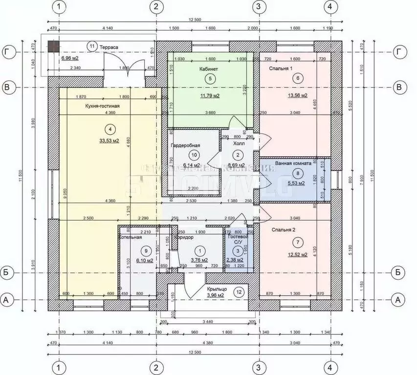 Дом в Волгоград, улица Джамбула Джабаева, 60 (145 м) - Фото 1