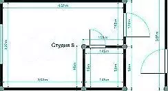 Апартаменты-студия, 14,8 м, 4/4 эт. - Фото 0
