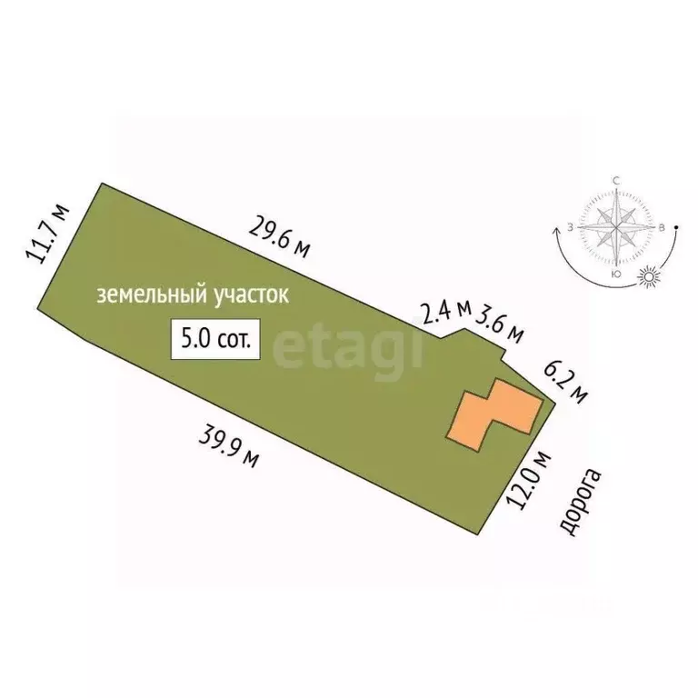 Участок в Самарская область, Самара Ветлянская ул., 93 (5.0 сот.) - Фото 2