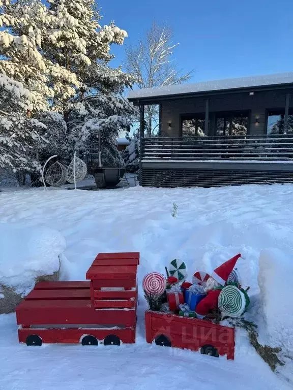 Дом в Ленинградская область, Приозерский район, Сосновское с/пос, ... - Фото 2