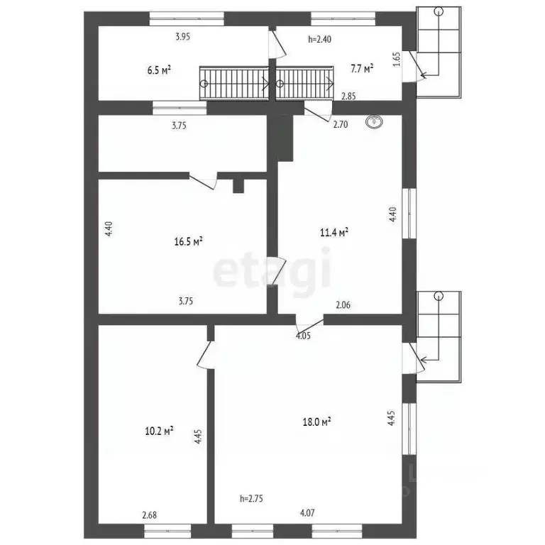 Дом в Крым, Феодосия ул. Олега Кошевого (89 м) - Фото 1