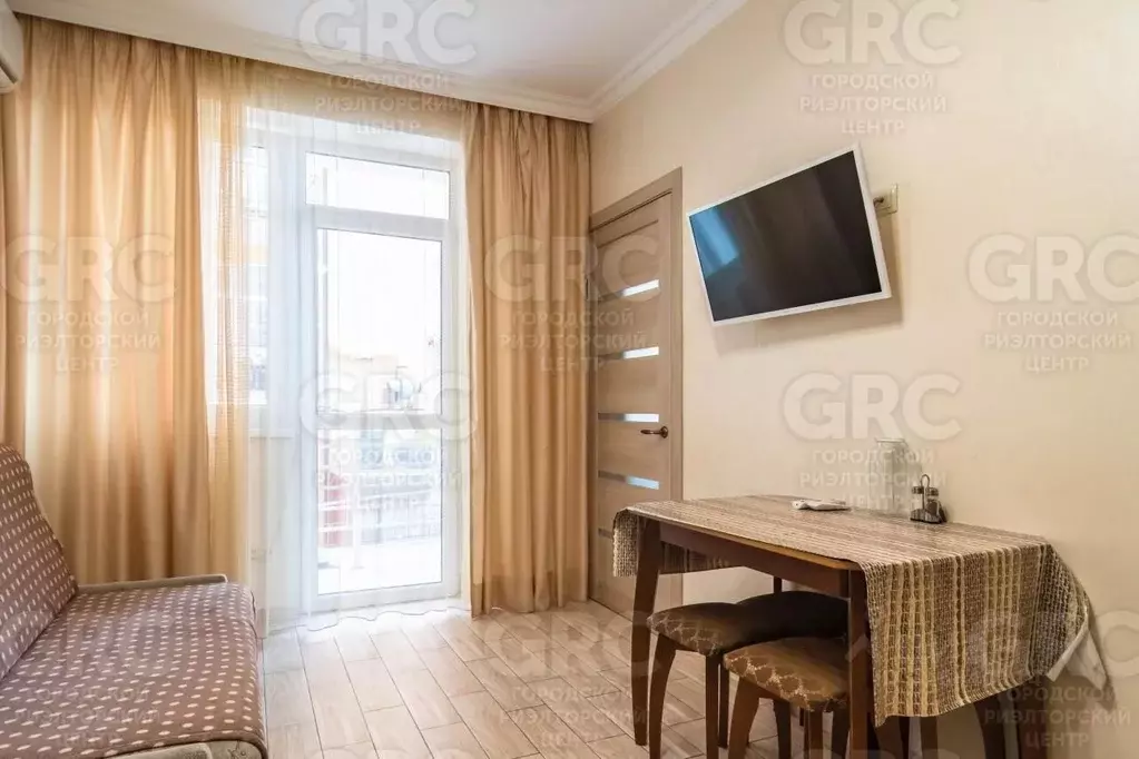 1-к кв. Краснодарский край, Сириус пгт ул. Станиславского, 1А (28.5 м) - Фото 0