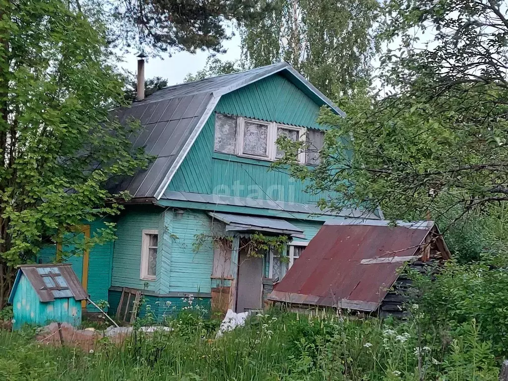 Дом в Вологодская область, Шекснинский район, Железнодорожное с/пос, ... - Фото 0