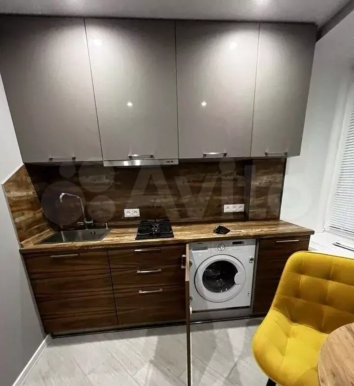 1-к. квартира, 30 м, 4/9 эт. - Фото 1