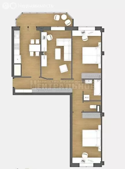 3-комнатная квартира: Смоленск, Кловская улица, 11А (88.3 м) - Фото 0