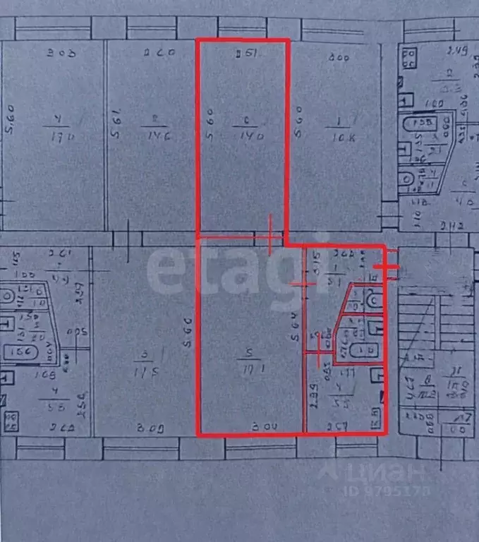 2-к кв. Татарстан, Казань Парковая ул., 7 (44.8 м) - Фото 2