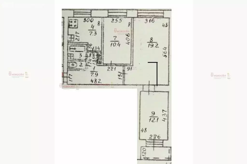 3-комнатная квартира: Екатеринбург, улица Индустрии, 64 (60.8 м) - Фото 0