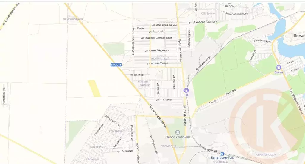 Участок в Крым, Сакский район, с. Суворовское  (589.87 сот.) - Фото 2