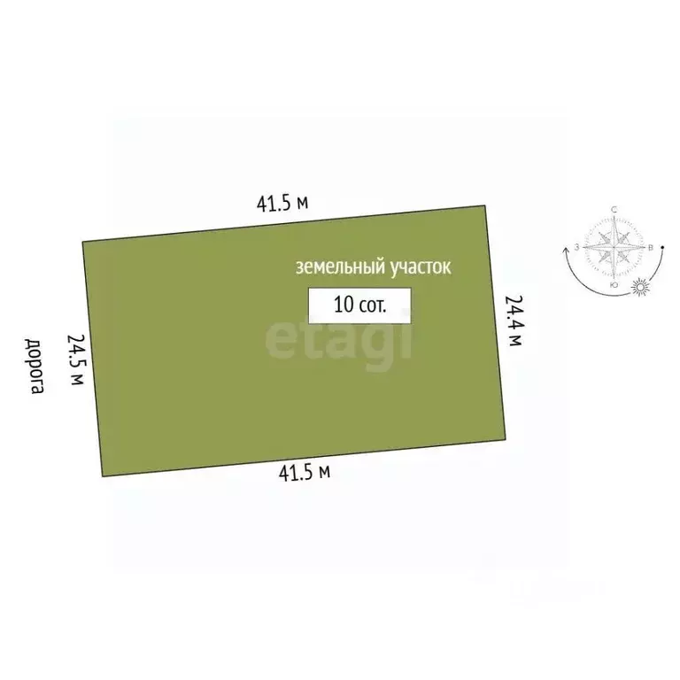 Участок в Татарстан, Тукаевский район, с. Нижний Суык-Су  (10.0 сот.) - Фото 1