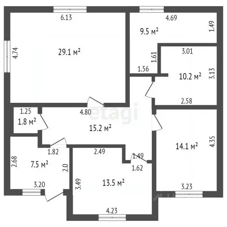Дом в Ростовская область, Таганрог ул. Варданяна (108 м) - Фото 2
