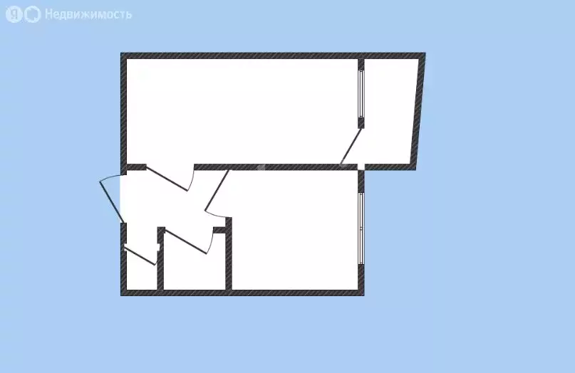 1-комнатная квартира: Губкин, улица Королёва, 26 (37.1 м) - Фото 1