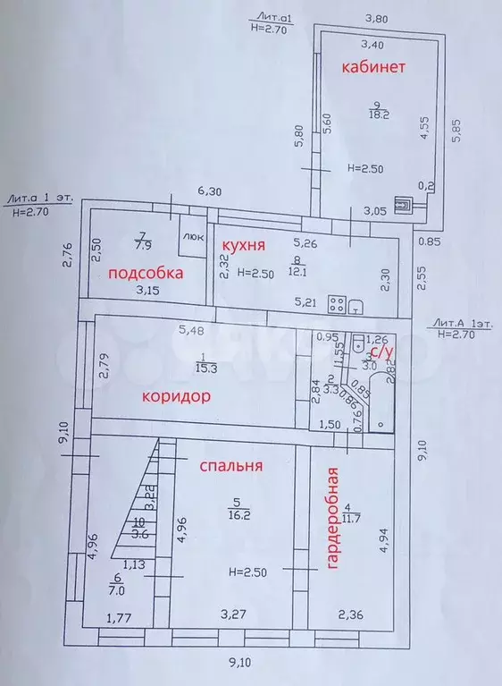Дом 181,9 м на участке 6,6 сот. - Фото 0