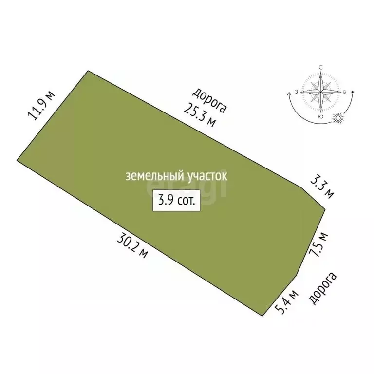 Участок в Башкортостан, Стерлитамакский район, Отрадовский сельсовет, ... - Фото 2