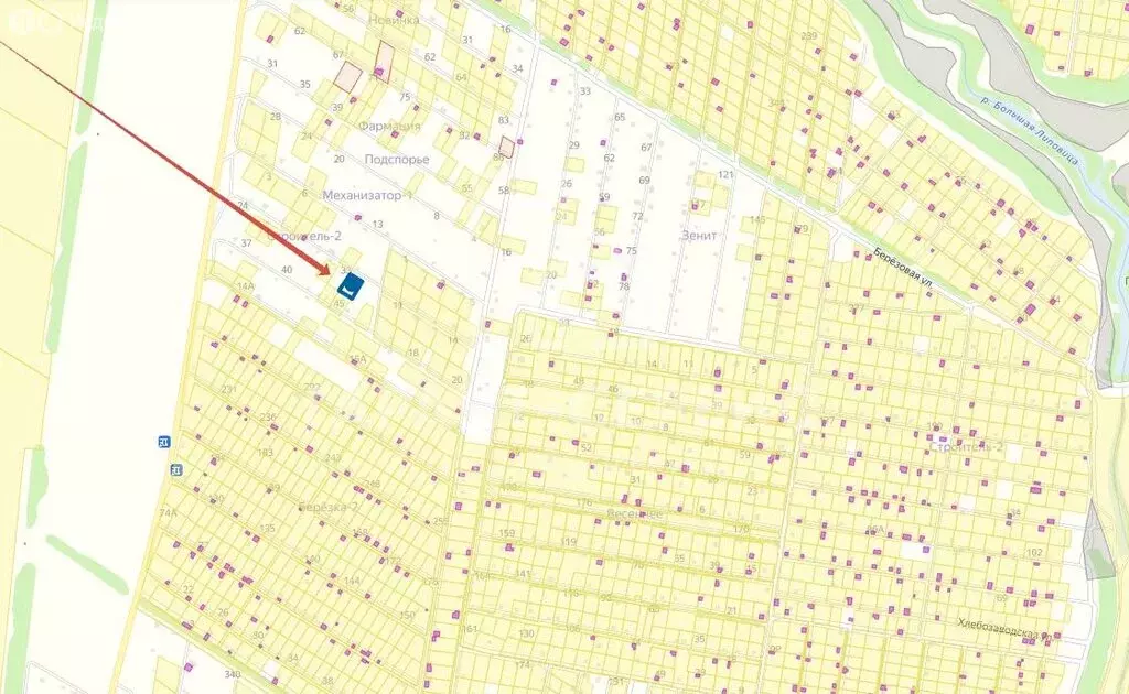Дом в Тамбовский муниципальный округ, дачный поселок Строитель-2 (15 ... - Фото 1
