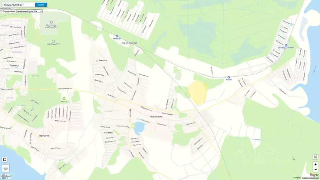 Участок в Вологодская область, Череповецкий район, Ирдоматское с/пос  ... - Фото 1