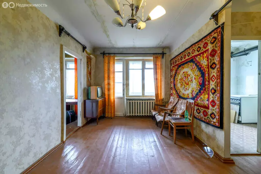 2-комнатная квартира: Казань, улица Гагарина, 10 (44.5 м) - Фото 1