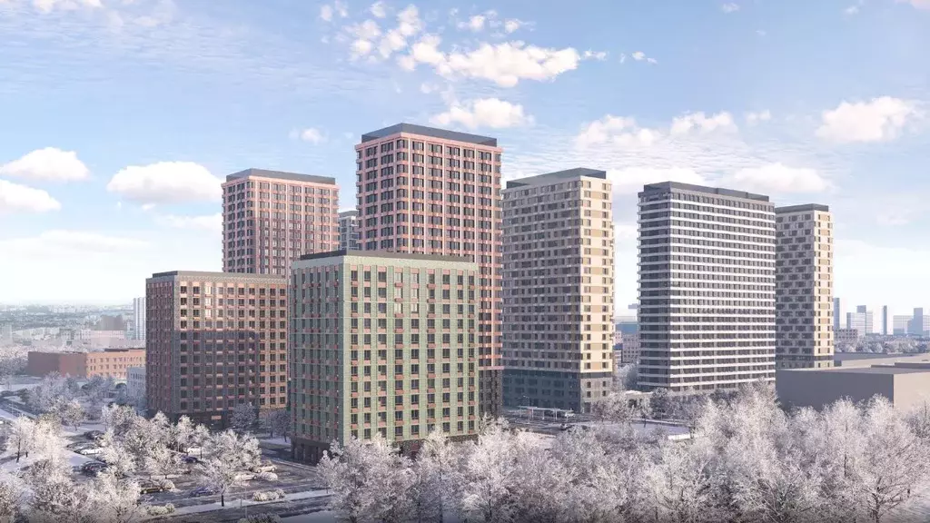 Студия Московская область, Красногорск Квартал Строгино жилой ... - Фото 2