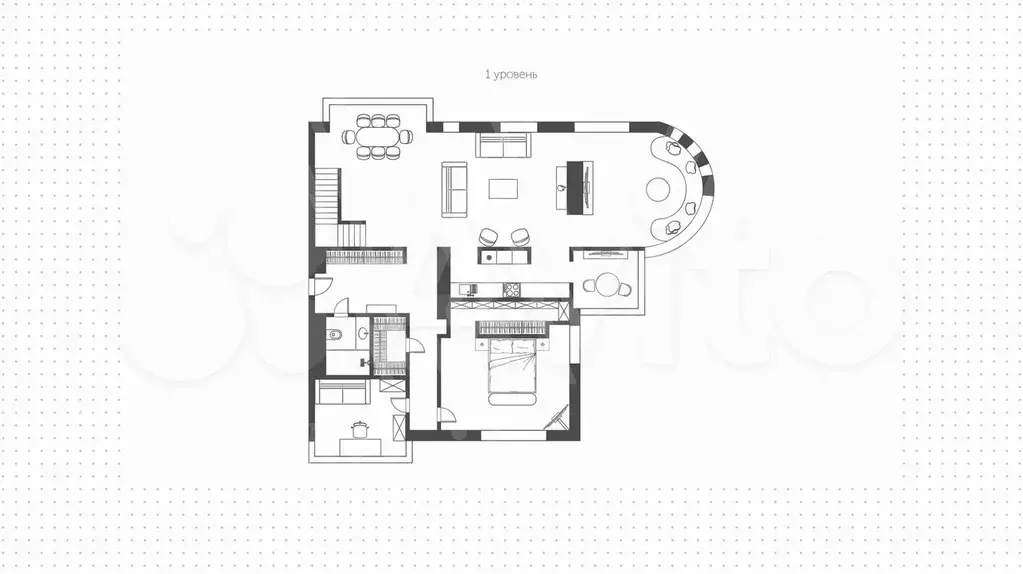 3-к. квартира, 360 м, 5/5 эт. - Фото 0