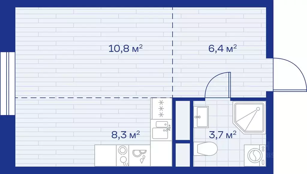 1-к кв. Московская область, Красногорск городской округ, д. Аристово  ... - Фото 1