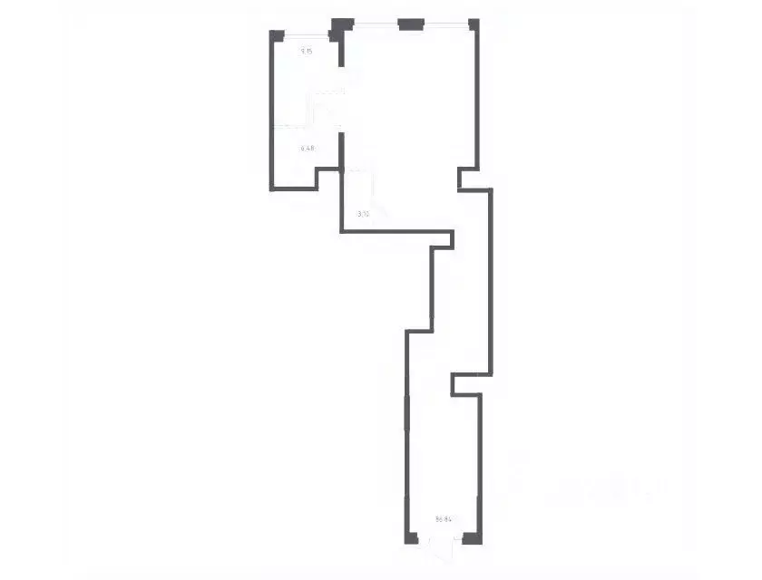 Помещение свободного назначения в Москва Тропарево Парк мк, к2.3 (106 ... - Фото 1