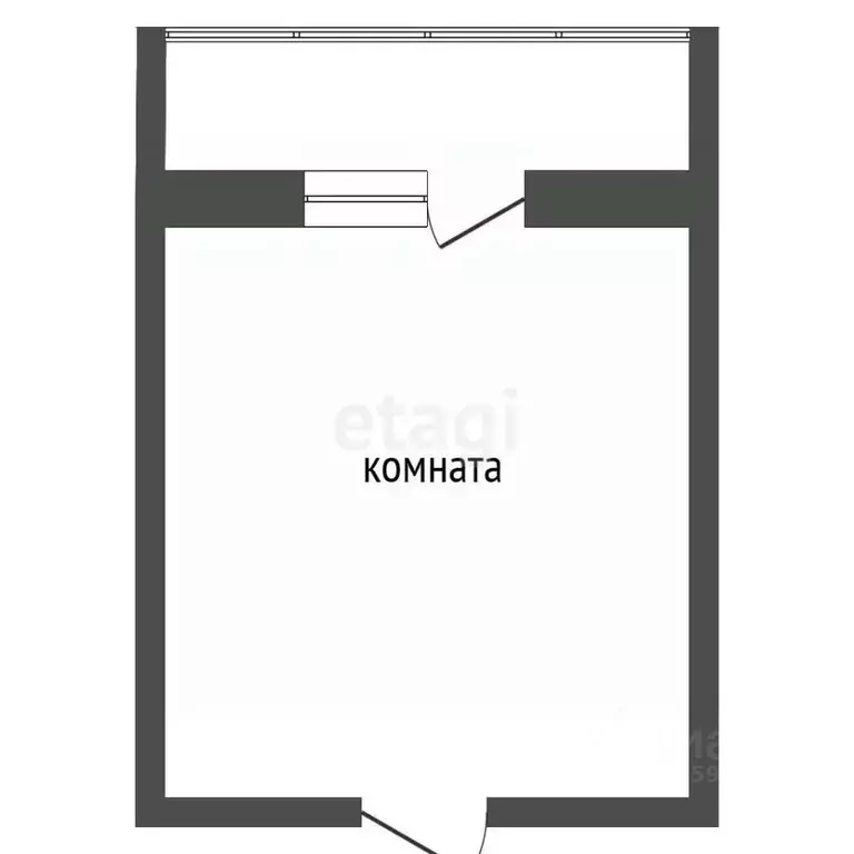 Комната Тамбовская область, Тамбов Авиационная ул., 137 (13.5 м) - Фото 2