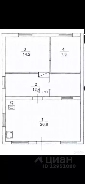 Дом в Саратовская область, Саратов Зональный мкр, ул. Абрикосовая, 4/1 ... - Фото 2