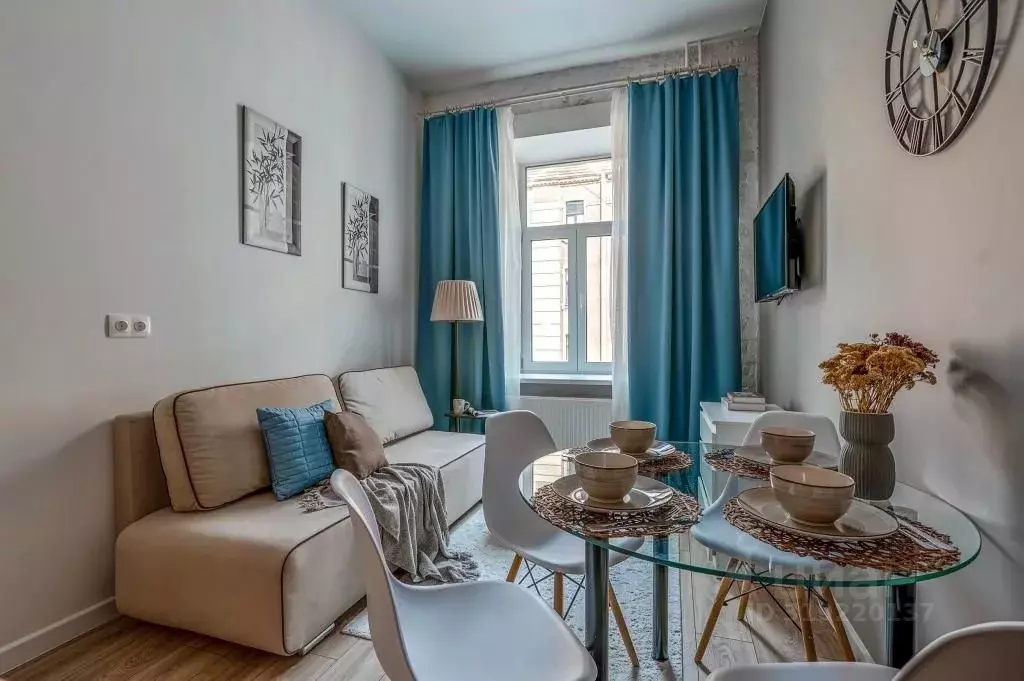 1-к кв. Санкт-Петербург Тележная ул., 23 (22.0 м) - Фото 1