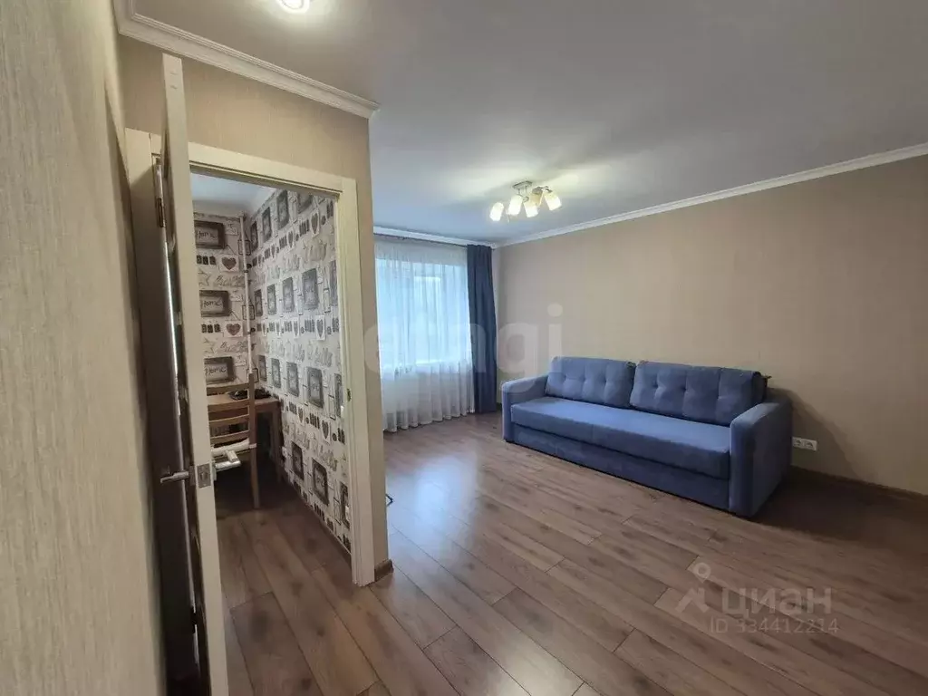 1-к кв. Татарстан, Казань ул. Нурсултана Назарбаева, 15 (32.9 м) - Фото 1