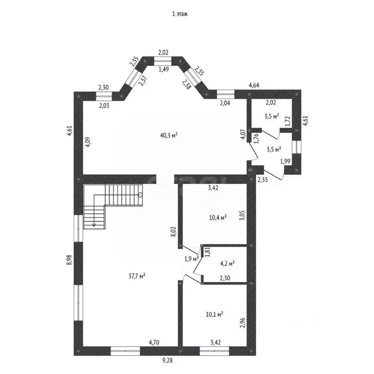 Дом в Башкортостан, Уфимский район, Русско-Юрмашский сельсовет, д. ... - Фото 1