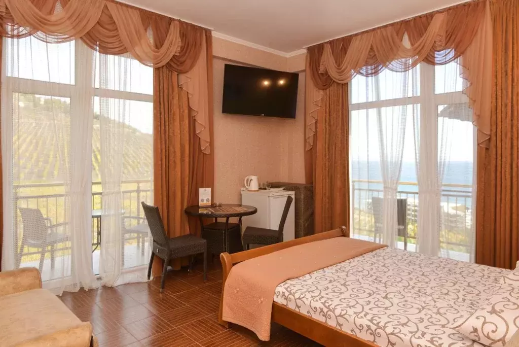 Комната Крым, Алушта ул. Набережная, 24А (25.0 м) - Фото 0