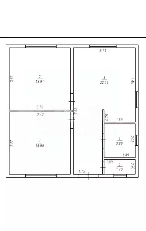 Дом в Иркутская область, Шелехов ул. Северная, 54 (59 м) - Фото 1