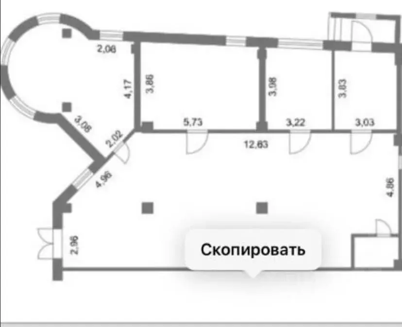 Помещение свободного назначения в Москва 3-й Донской проезд, 1 (154 м) - Фото 2