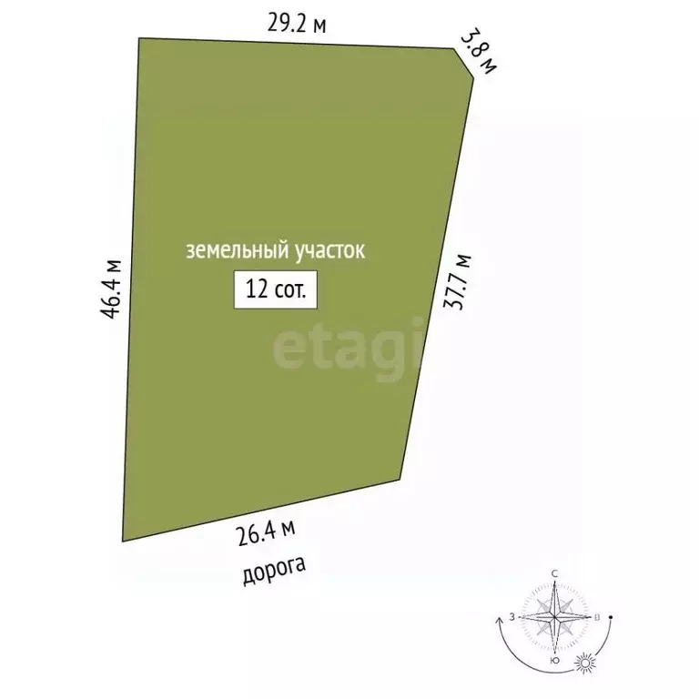 Участок в Санкт-Петербург пос. Александровская,  (397.0 сот.) - Фото 2