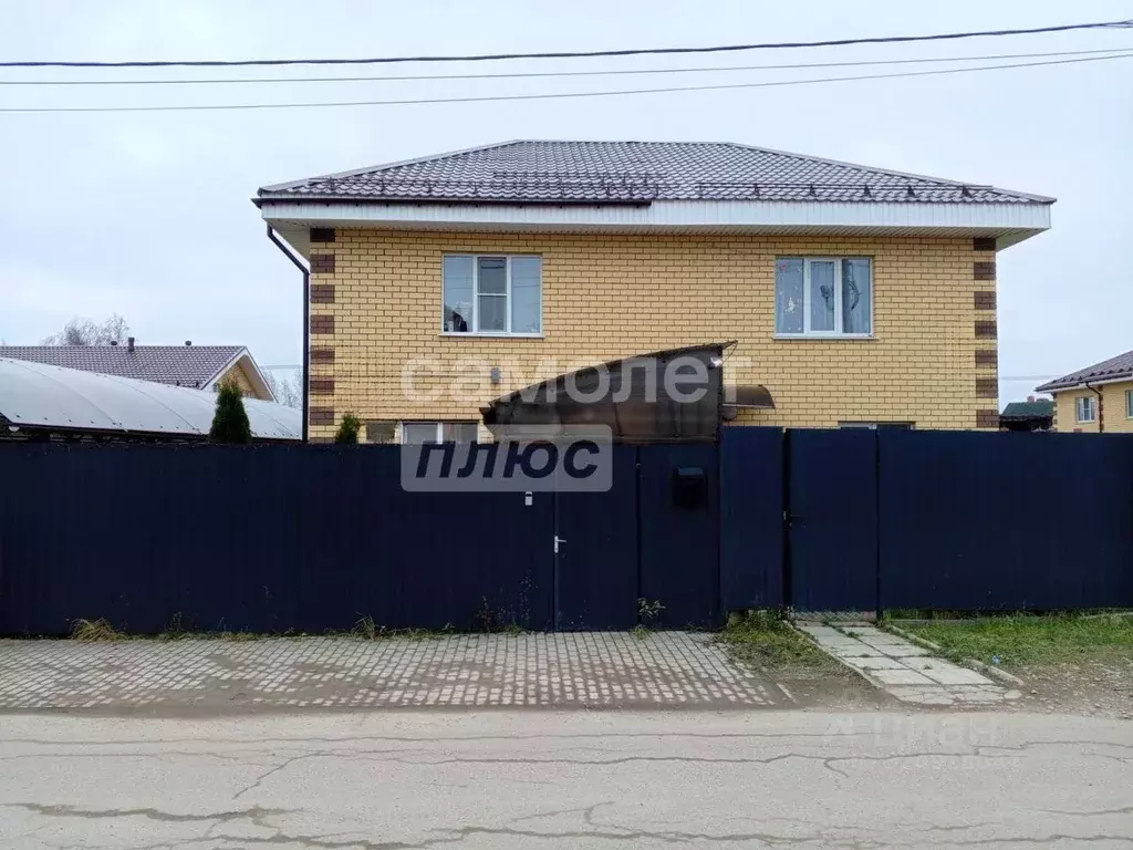 Коттедж в Калужская область, Совхоз Боровский с/пос, д. Кабицыно ул. ... - Фото 1