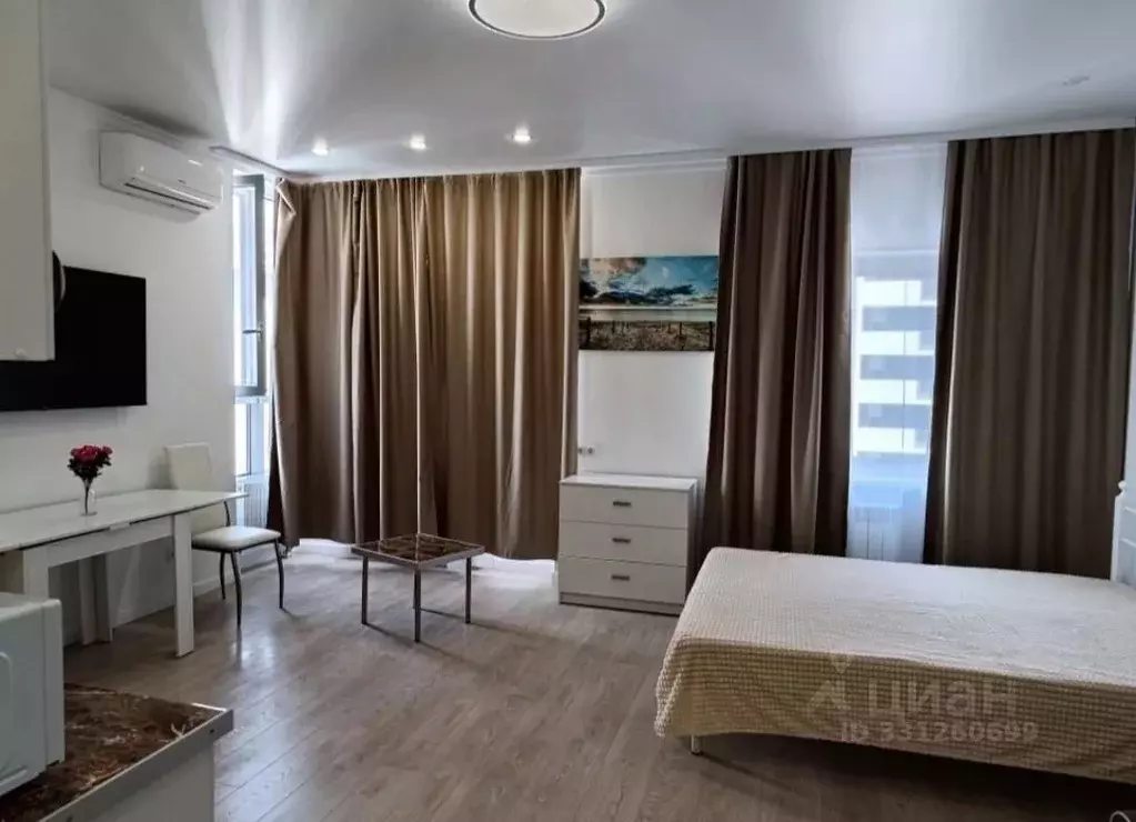Студия Краснодарский край, Новороссийск ул. Шевченко, 22 (36.0 м) - Фото 1