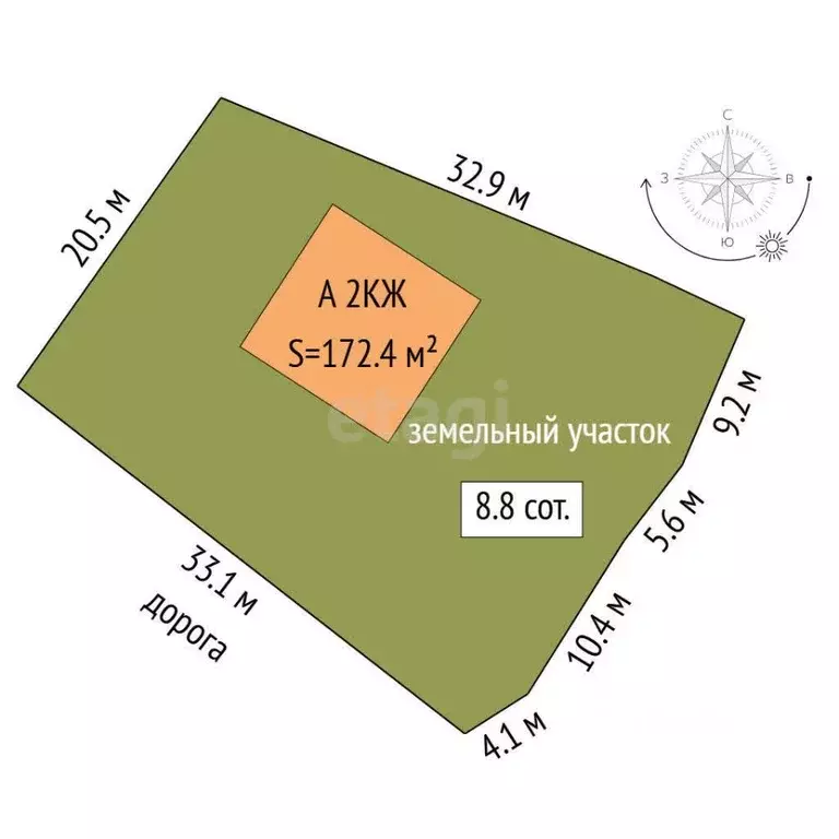 Дом в Тюменская область, Тюменский муниципальный округ, пос. ... - Фото 2