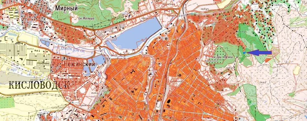Участок в Ставропольский край, Кисловодск Вишенка СТ, 178 (6.0 сот.) - Фото 2