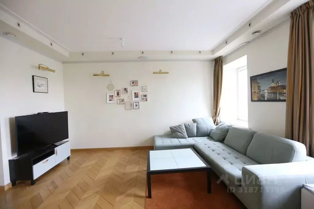 3-к кв. Москва Фрунзенская наб., 2/1 (100.0 м) - Фото 1