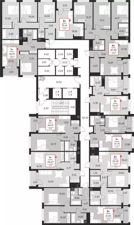 1-к кв. Ханты-Мансийский АО, Нефтеюганск ул. Нефтяников, 48А (37.75 м) - Фото 2
