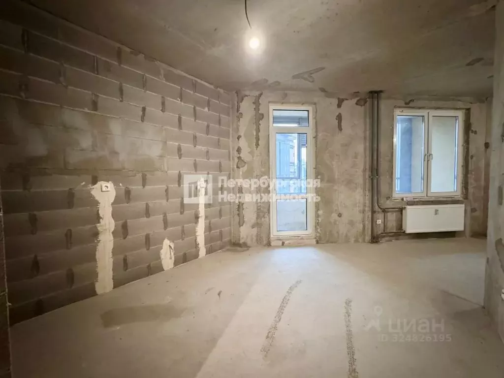 Студия Санкт-Петербург Богатырский просп., 2А (31.7 м) - Фото 2