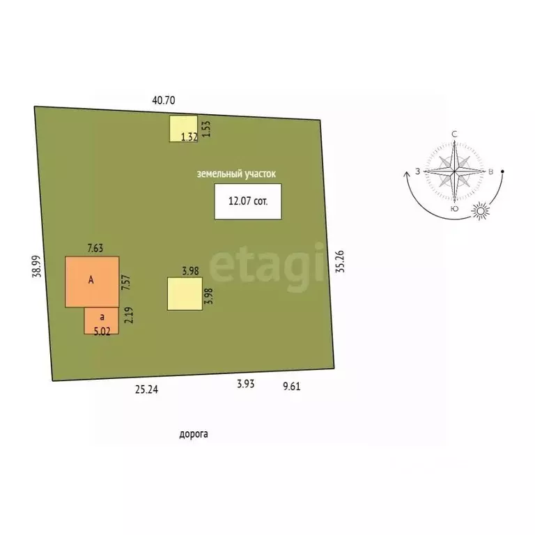 Дом в Забайкальский край, Читинский район, с. Преображенка ул. ... - Фото 2