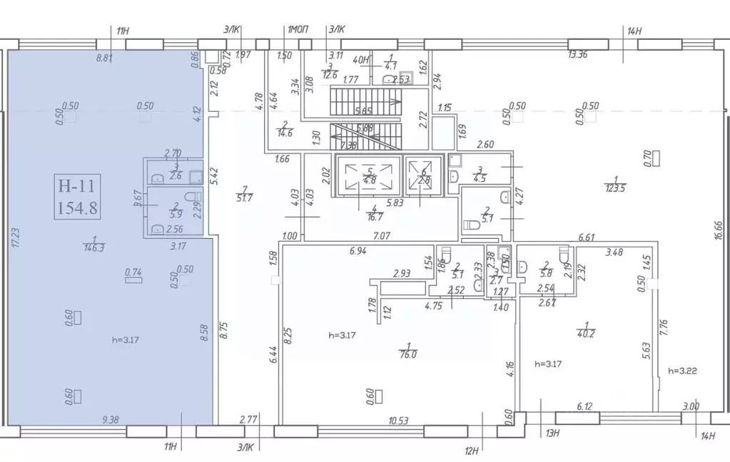 Помещение свободного назначения в Санкт-Петербург просп. Энгельса, 27Т ... - Фото 1