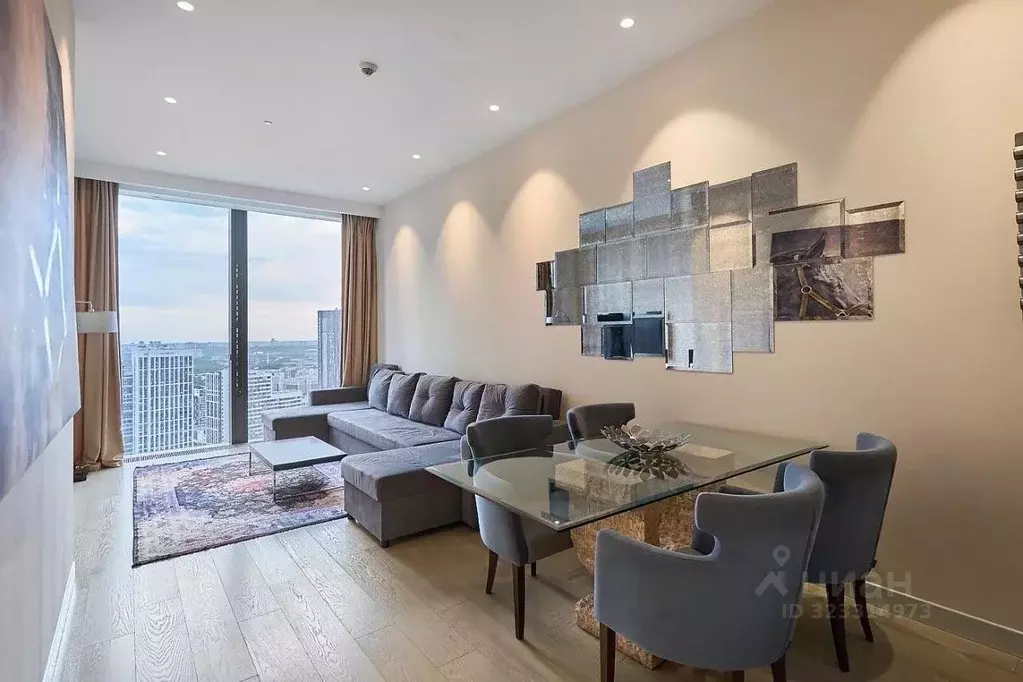 2-к кв. Москва 1-й Красногвардейский проезд, 22с1 (78.0 м) - Фото 1