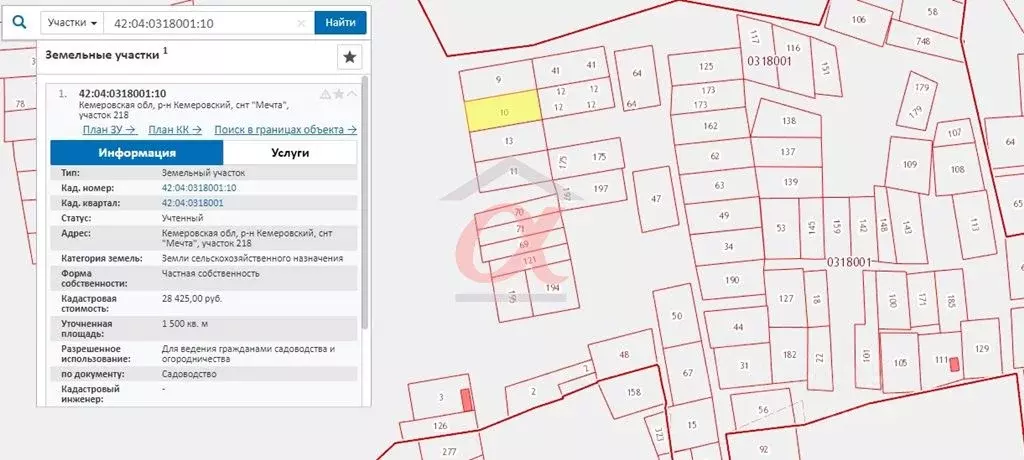 Публичная кадастровая карта беловского района кемеровской области