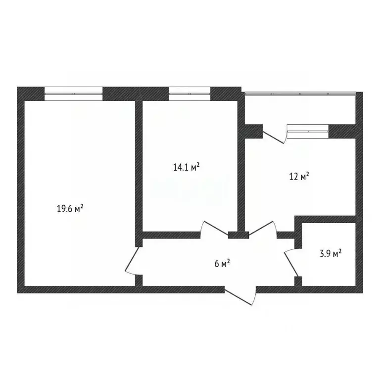2-к кв. Нижегородская область, Нижний Новгород д. Афонино, ул. ... - Фото 1