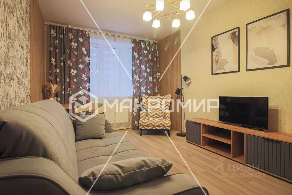 1-к кв. Санкт-Петербург пос. Парголово, Заречная ул., 25 (40.0 м) - Фото 2