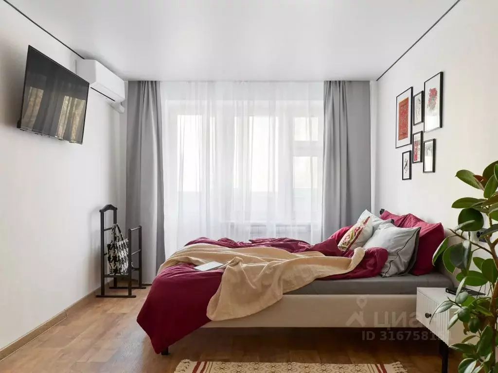 1-к кв. Татарстан, Казань ул. Абсалямова, 18 (40.0 м) - Фото 1