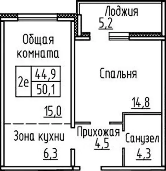 2-к кв. Новосибирская область, Новосибирский район, Мичуринский ... - Фото 0