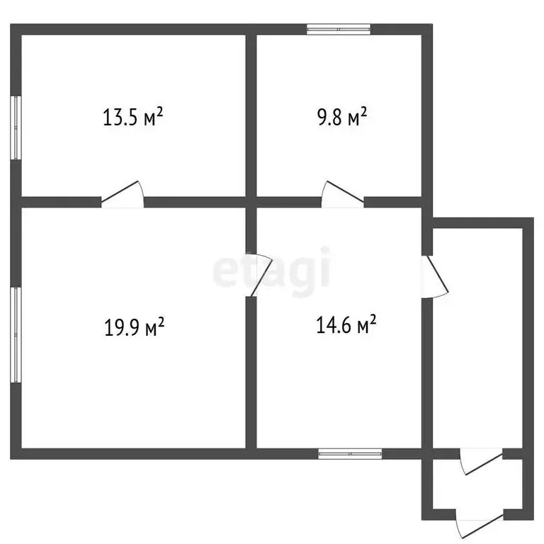 Дом в Ялуторовск, Целинная улица (115 м) - Фото 1
