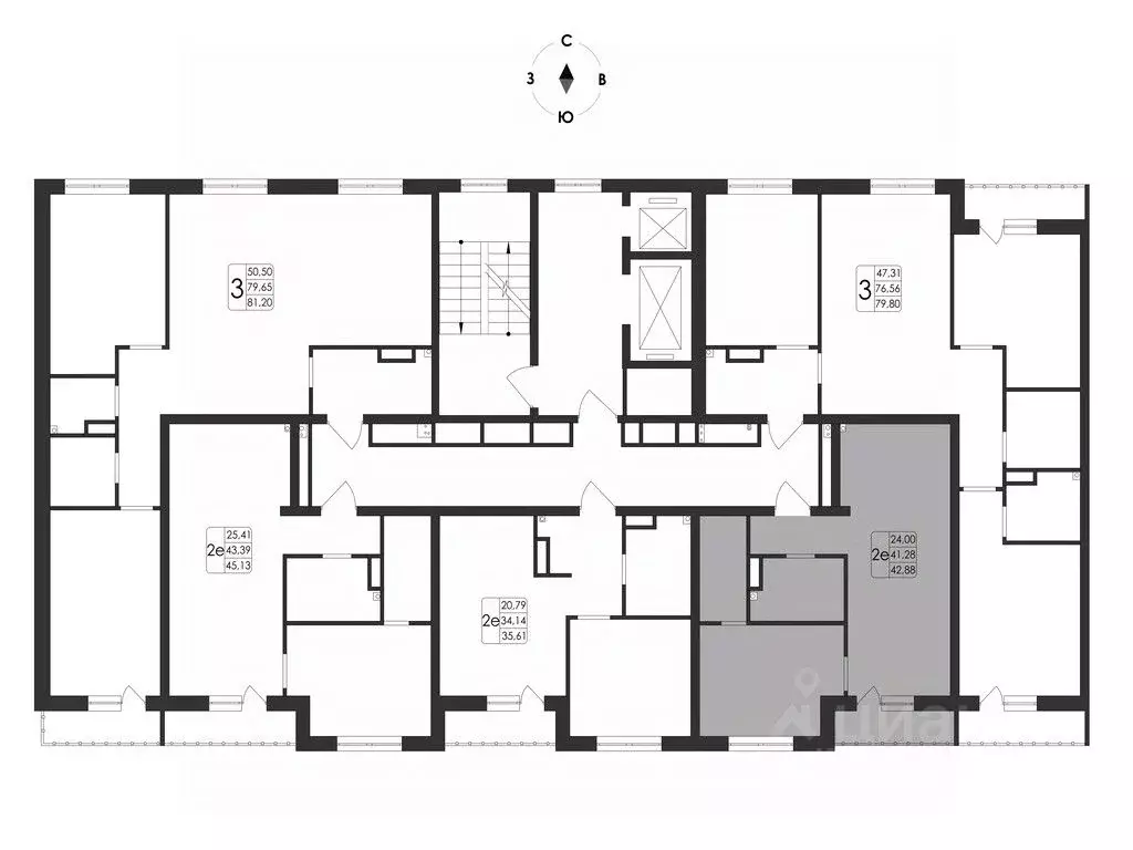 2-к кв. Воронежская область, Воронеж Первое Мая мкр, Май жилой ... - Фото 2